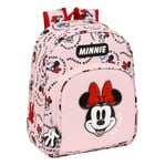 Reppu Minnie Mouse Me Time, pinkki, 28 x 34 x 10 cm