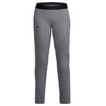 Under Armour Womens Favorite Straight Leg Pants Track Joggers 1314510 019 - Grey Cotton - Size Small