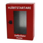 Defibrillator Skåp