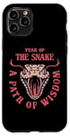 iPhone 11 Pro Year Of the Snake. A Path Of Wisdom. Cinese New Year Costume Case