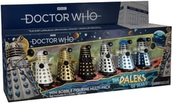 Doctor Who: Daleks of Skaro Bobble Figure 6 Pack Set Bobblehead Not Funko Pop