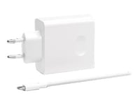 Huawei Usb-C - Strømadapter - Ac 100-240 V - 65 Watt - Europa - Hvit