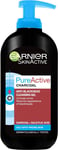 Pure Active Anti-Blackhead Charcoal Gel Wash, 200ml for Skin Care, Pore Cleanser