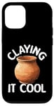 Coque pour iPhone 12/12 Pro Pottery Claying It Cool Machine à poterie