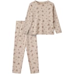 Wheat Mila pyjamas til barn, pale lilac flowers