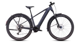 Vtt electrique semi rigide cube reaction hybrid pro 800 allroad shimano deore deore xt 12v 800 wh 29   gris metallic 2025