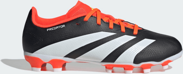 Adidas Adidas Predator 24 League Low Multi-ground Fotbollsskor Jalkapallokengät CORE BLACK / CLOUD WHITE / SOLAR RED
