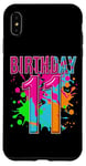 iPhone XS Max Eleven 11yr 11th Birthday Happy Birthday Boy 11 Years Old Case