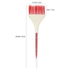 Hair Coloring Brush Color Tint Applicator Plastic Hair Dyeing Brush For Barb TPG