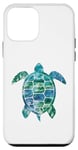 Coque pour iPhone 12 mini Save The Turtles Tortue de mer Animaux Océan Tortue de mer
