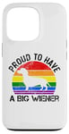 Coque pour iPhone 13 Pro Rainbow LGBT Love Weiners Dogs Love Love Funny Gay Man Pride Fun