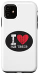 Coque pour iPhone 11 I Love Bull Terrier - Dog Is My Life - I Love Pets