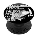 Plan d'une journée de hockey sur air Ma journée idéale Air Hockey PopSockets PopGrip Interchangeable