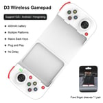 Langaton D3 Bluetooth-yhteensopiva venyvä peliohjain matkapuhelimiin Android IOS PC Gamepad Joystick Game Control