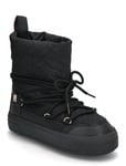 Tommy Hilfiger Lace-Up Monogram Snowboot Svart