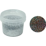 6 X PAILLETTES MULTICOLORE 80 ML POUR PEINTURES À L'EAU