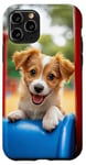 iPhone 11 Pro Playful Puppy Colorful Puppy love Dog owner gift Case