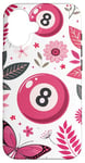 iPhone 16 Retro Pink Lucky Disco 8 Ball For Women Case