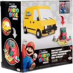 Super Mario Bros Movie Van Playset