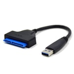 USB 3.0 to SATA Adapter Cable for 2.5 inch SSD/HDD Drives - SATA to USB 3.07917