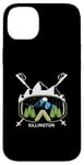 Coque pour iPhone 14 Plus Killington Vermont Masque de ski Motif montagne