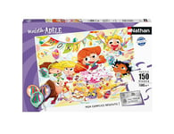 Nathan - Puzzle Enfants - 150 pièces - Mortel Anniversaire/Mortelle Adèle - Filles ou garçons dès 7 Ans - Puzzle de qualité supérieure - Carton épais et résistant - Quotidien des Enfants - 86198