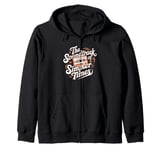 The Soundtrack Of Simpler Times Cassette Tape Enthusiast Zip Hoodie