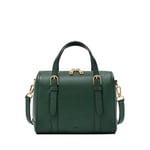 Fossil Carlie, Sac Satchel Femmes, Vert