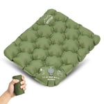 ONTYZZ Coussins Siège Gonflable Coussins de Stade Ultraléger Imperméable Coussin d'air Portable Tapis de Siège Extérieur pour Voyage Camping Bateaux Concerts Randonnée Pédestre Chaise de Bureau Avion