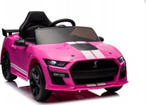 Lean Cars Batteridrevet Kjøretøy Ford Mustang Gt500 Shelby Pink