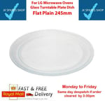 Glass Plate For Microwave Ovens Daewoo Tesco LG Cookworks Teka 245mm 9.5" Plain