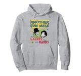 Laurel & Hardy Another Fine Mess Retro Stars Poster Art Pullover Hoodie