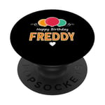 Joyeux anniversaire en disant Freddy PopSockets PopGrip Adhésif