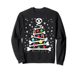 Funny Xmas Bones Skeleton Christmas Tree Sweatshirt