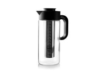 IBILI - Carafe à infuseur pour café/thé - Borosilicate - Filtre en acier inoxydable 18/10, Clair