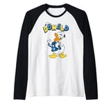 Disney Mickey and Friends Lucky Donald Duck Manche Raglan