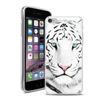 Coque Iphone 6 Plus - Tigre Blanc