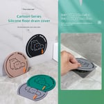 Rapanda - Cuisine Evier et robinet Accessoires pour évier de cuisine Tapis fond d'évier (4949),Ours polaire (vert) couvercle de siphon de sol tampon