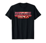 Stranger Things The Upside Down Text Logo T-Shirt