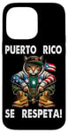 iPhone 14 Pro Max Puerto Rico Se Respeta Boricua Flag PR Hood Cat Case