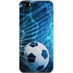 Apple iPhone 5s Transparent Mobilskal Fotboll