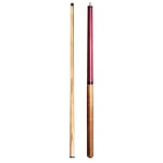 Nologo ZWJ-JJ Queue de Billard, Main 1/2 pièces poinçonnage Rod 13.75mm Tip Snooker Cue Ash Billard Bar 138.5cm