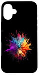 Coque pour iPhone 16 Plus Color Splash pour homme et femme