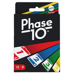 Mattel Game PHASE 10 jeu de société et de cartes, version allemande, FPW38