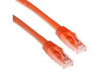 Act Orange 1.5 Meter U/Utp Cat6 Patch Cable Snagless With Rj45 Connectors. Cat6 U/Utp Snagless Or 1.50M (Is1551)