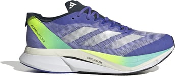 Adidas Men's Adizero Boston 12 Cobalt Blue/Zero Metalic/Lucid Blue, 43 1/3