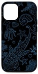 iPhone 13 Pro Whale Shark Coral Reefs Seashell Starfish Ocean Beach Black Case