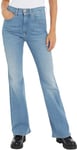 Tommy Jeans Women Jeans Boot Cut, Blue (Denim Light), 28W/30L