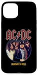 Coque pour iPhone 15 Plus ACDC Highway To Hell Circle Rock Music Band