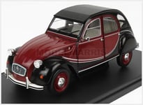 EDICOLA CARROSIN002 Citroen - 2CV Charleston 1982 - Red Black - 1/24